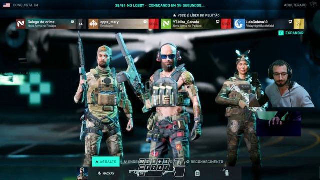🔴 Battlefield 2042 | 💪 TOP 3 BRASIL 🎯 – KILL POR MATCH ➕ KILL POR MINUTO смотреть онлайн