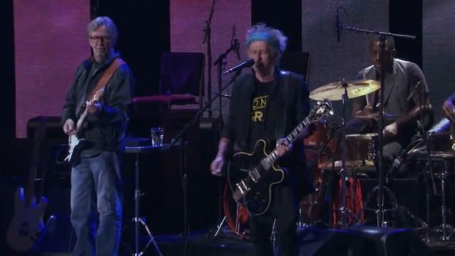 Keith Richards with Eric Clapton - Key To The Highway.mp4 смотреть онлайн