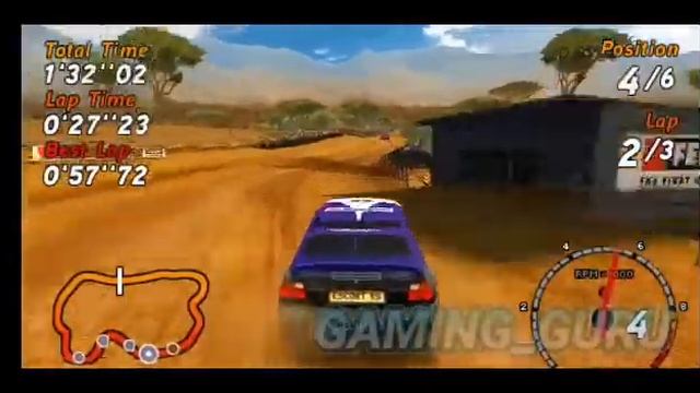 Sega Rally Revo PPSSPP GAMEPLAY on PC смотреть онлайн
