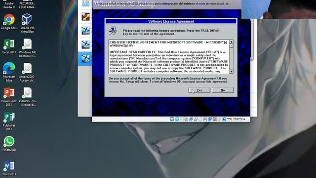 COMO INSTALAR WINDOWS 95 // virtual box смотреть онлайн