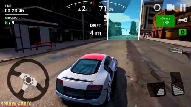 Ultimate Car Driving Simulator #14 Mega Ramp Stunt! Android gameplay смотреть онлайн
