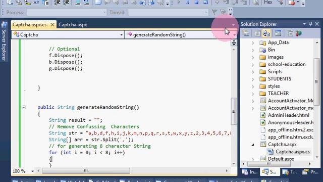 ASP NET with C# Generating and validating Captcha смотреть онлайн