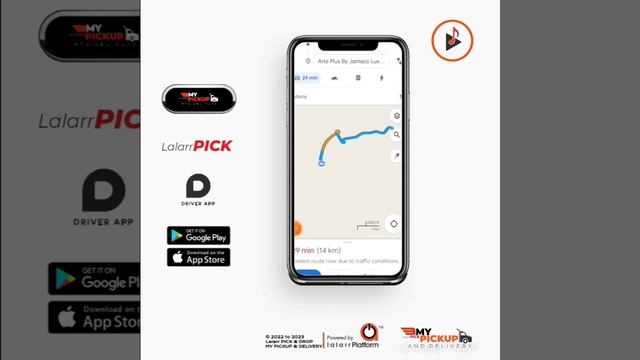 MY PICK-UP Driver Mobile App смотреть онлайн