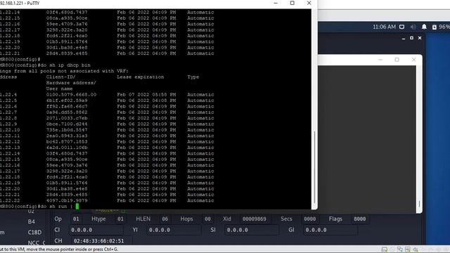 DHCP starvation - MAC flooding Attacks - Port Security смотреть онлайн