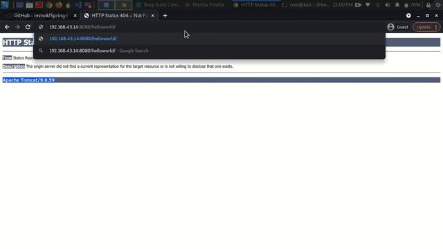 Spring4Shell CVE-2022-22965 | Create Vulnerable Spring4Shell Tomcat Server and Exploit | 0 Day RCE смотреть онлайн