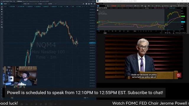 🔴WATCH LIVE: FED JEROME POWELL SPEECH 12PM! FOMC POWELL SPEAKS ON ECONOMY смотреть онлайн