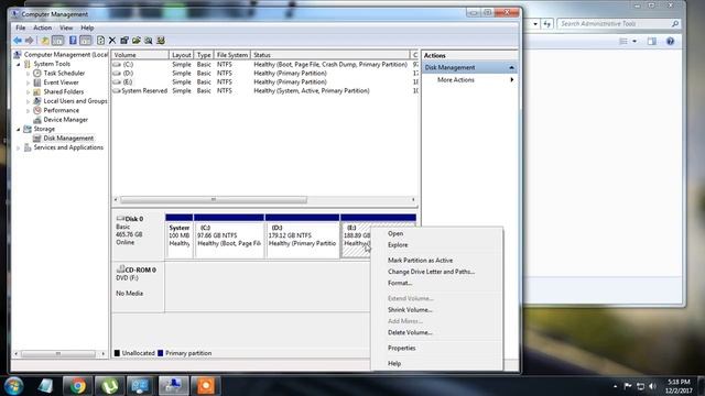how to partition the windows in disk management смотреть онлайн
