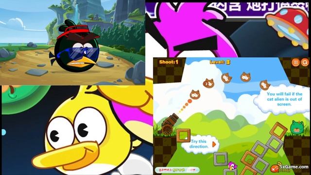 A melhor cópia de Angry Birds | Cannon Bird смотреть онлайн