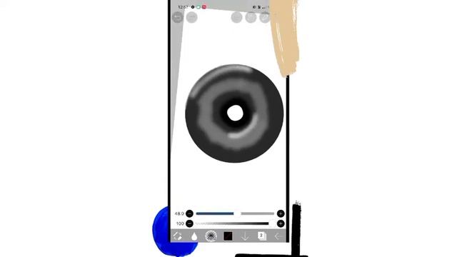 Easy Donut Drawing on Ibis Paint x|SCISSORS смотреть онлайн