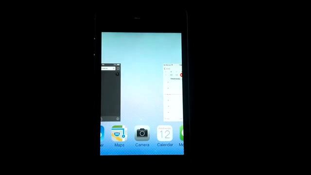 iOS 7 "Cards" Multitasking Demo смотреть онлайн