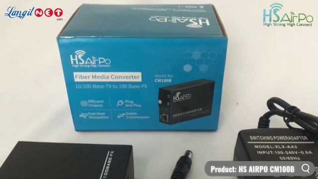 HS AIRPO CM100B MEDIA CONVERTER 10/100 - (92567) смотреть онлайн
