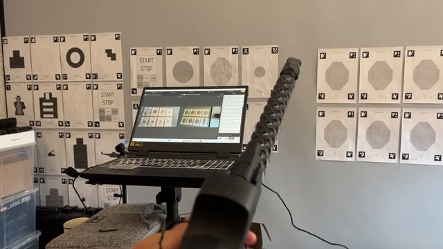 Лазерная насадка с кнопкой на Ваш карабин Nl9 или пистолет. #shootingsoft смотреть онлайн