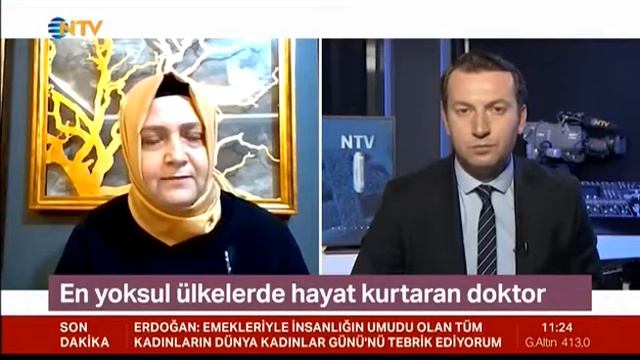 Buhara Sultan Güney'in NTV canlı yayın programı смотреть онлайн