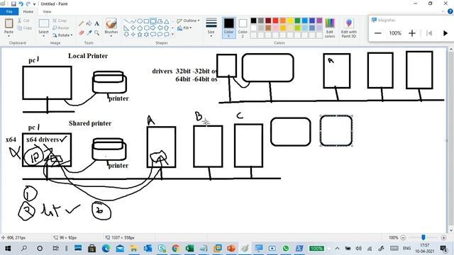 Windows 10 part8 Add Printer n Share printer смотреть онлайн