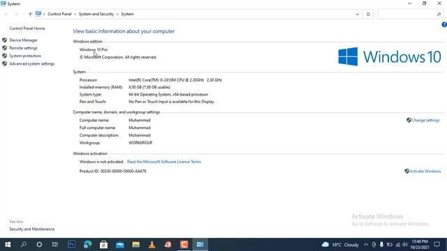How To Check Your Window 64 Bit or 32 Bit By Saim Graphics Designer смотреть онлайн