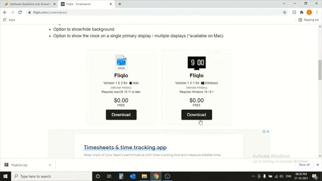 Best Screensaver for Windows,Mac for free I Sleek looking I Modern watch I Flipclock I Customize pc смотреть онлайн
