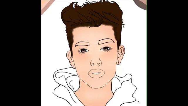 Ibis paint x speed paint of JAMES CHARLES parts 1 & 2 смотреть онлайн