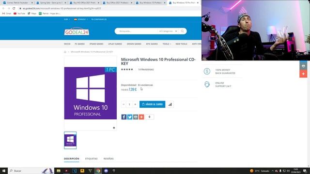 🔑DONDE COMPRAR LICENCIAS WINDOWS 10 PRO MAS BARATAS 2023🔑Originales y OEM PARA TODA LA VIDA🔑 смотреть онлайн