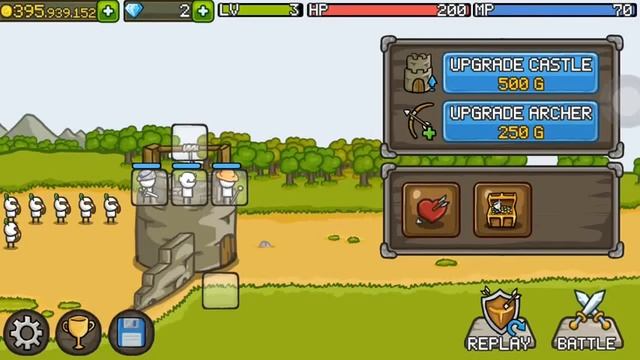 Grow Castle (by AndroMonkey ) iOS / Android - HD Gameplay - Review AndroMonkey AndroMonkey смотреть онлайн