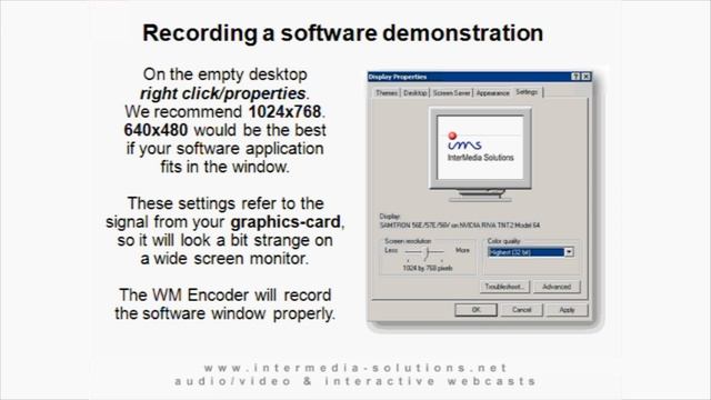How to capture a software demonstration with Windows Media Encoder смотреть онлайн