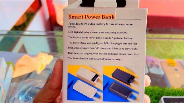 POWER BANK 2000MAH#cover #pakistan #iphone14promax #iphonexr #mobile #13promax #bmmobile #pubg