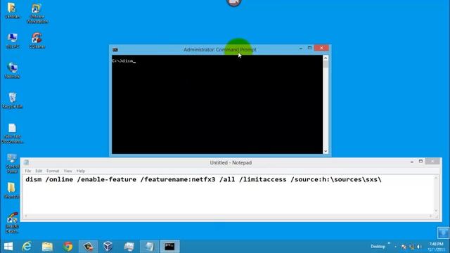 How to Install .Net 3.5 in Windows 8/8 1 - Tutorial смотреть онлайн