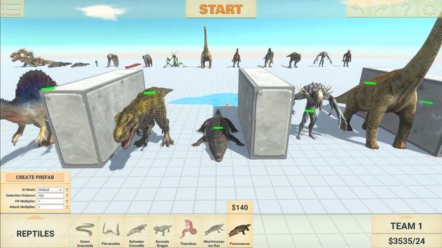 Who is the strongest creature in the (Animal Revolt Battle Simulator) смотреть онлайн