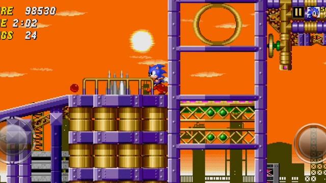 Sonic the hedgehog 2 Oil Ocean Zone Act 2 Boss смотреть онлайн