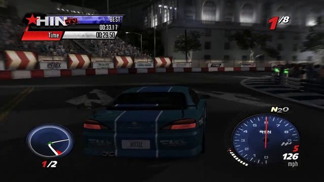 Juiced 2:Hot Import Nights - Career - Initiation Challenge - Gameplay смотреть онлайн