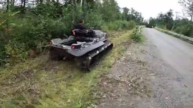 Argo Factory Flat rubber tracks vs. AK Bush Tracks sidehilling смотреть онлайн