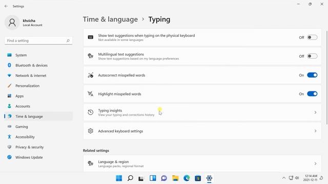 Win 11 - Use a Different Input Method for Each App Window