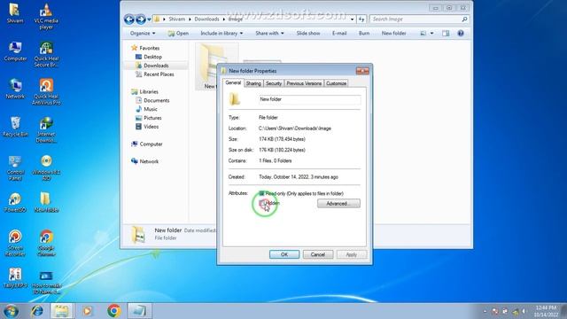 How to Hide & UnHide your File and Folder Document, software and photos etc. смотреть онлайн