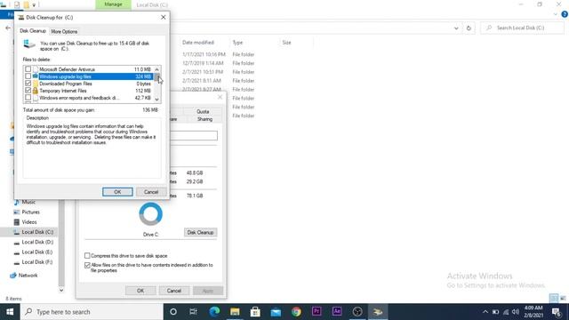 how to delete windows.old folder in window 10 in Urdu/Hindi | is it safe to delete windows.old смотреть онлайн