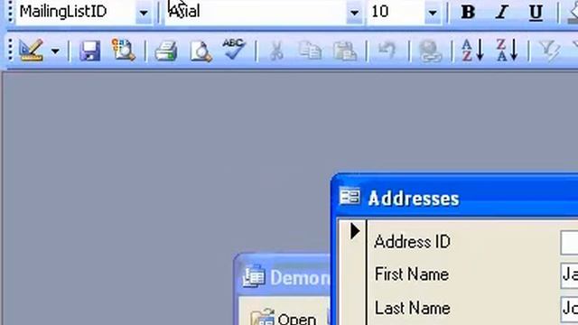 Microsoft Office Access 2003 Switch between views of a subform смотреть онлайн
