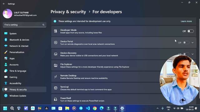 PC Mein Developer Mode ON Kaise Kre || How To Enable Developer Mode in Windows 11 #developer смотреть онлайн
