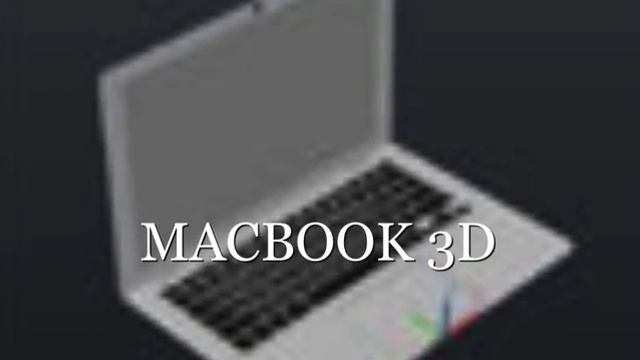Macbook 3D | Varie | Blocchi Cad Gratuiti смотреть онлайн