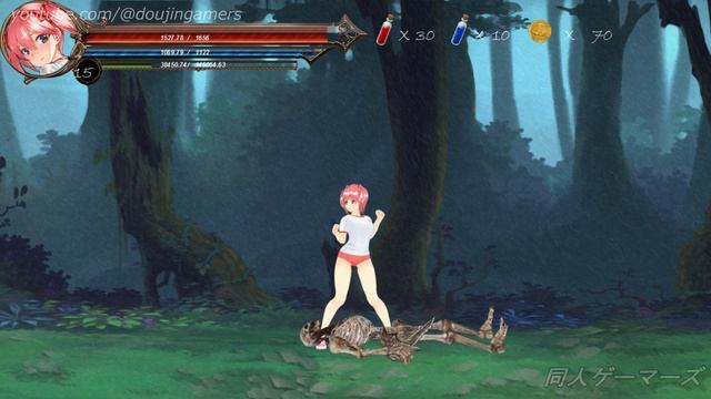 【同人ACT】FIGHTING GIRL SAKURA プレイ動画 Part6 ステージ6