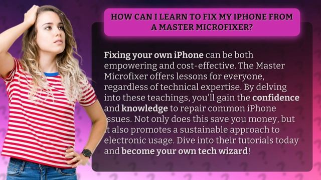 How Can I Learn To Fix My IPhone From A Master Microfixer?