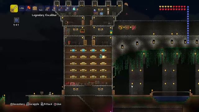 Let's Play Terraria - Build a Mushroom Biome (Part 38) смотреть онлайн