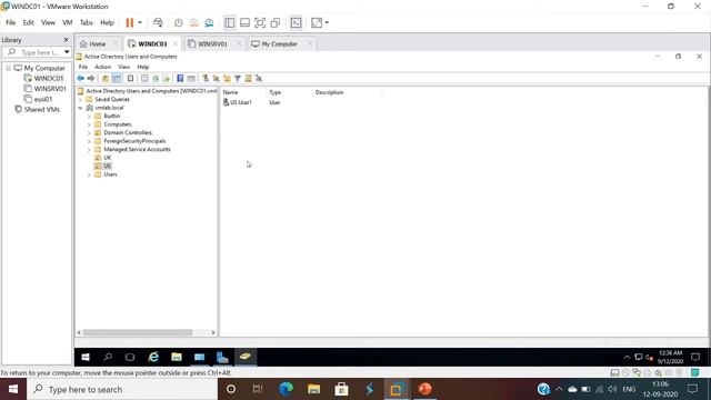 Lab -06 || How to Create Organizational Unit (OU) in Active Directory Windows Server 2016 смотреть онлайн