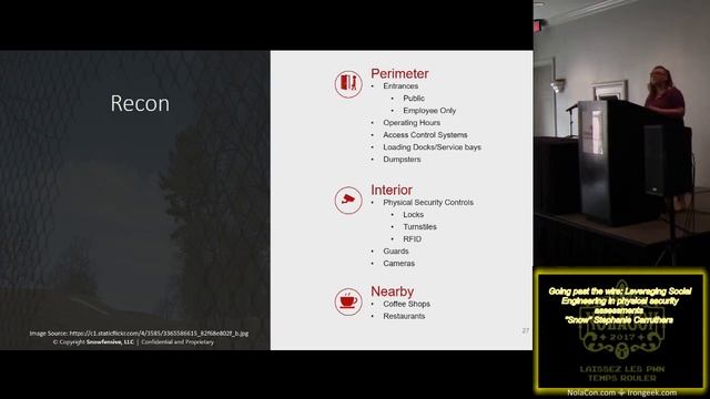 NolaCon 2017 GBD01 Going past the wire Leveraging Social Engineering in physical security assessmen смотреть онлайн
