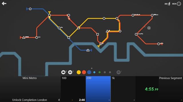 Mini Metro Speedrun | London Completion [9:12.630] смотреть онлайн