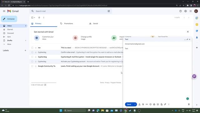 How to send and encrypt a file - Cypherdog Encryption (Windows) смотреть онлайн
