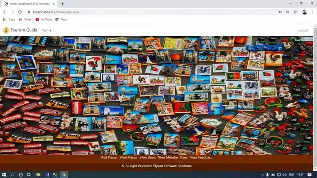 tourist guide web application project in asp.net using c# visual studio 2019 смотреть онлайн