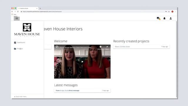 Maven House Interiors -Mydoma Studio Client Welcome Video смотреть онлайн