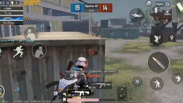 PUBG Mobile Battlegrounds Mobile India iOS release My first tdm match ios смотреть онлайн