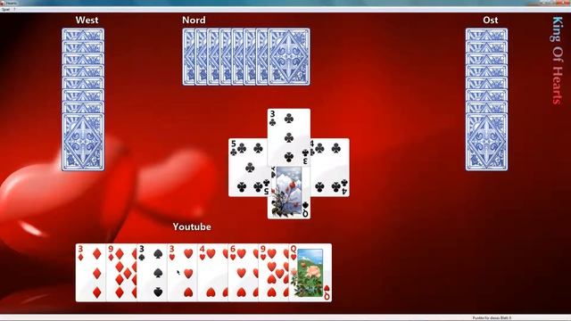 Lets Play Windows Hearts - Game #09 "9-0?" - 6. Round смотреть онлайн