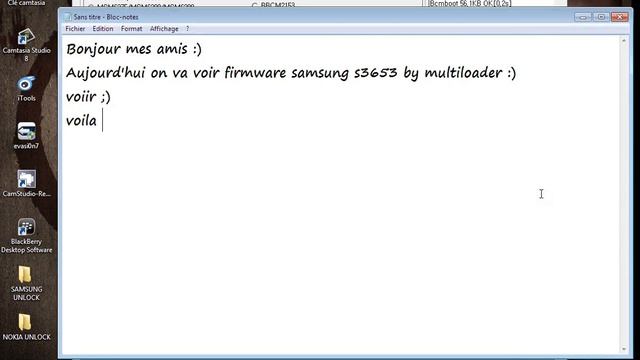 Firmware Samsung Corby S3653 with Multiloader смотреть онлайн