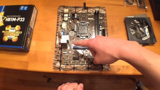 MSI H81M-P33 motherboard Overview смотреть онлайн