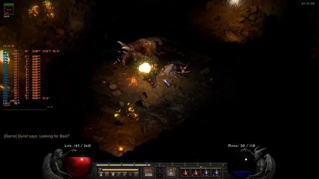 [D2R] Fire-mage Druid with RTX 3070 ti vs Duriel (Hardcore) смотреть онлайн